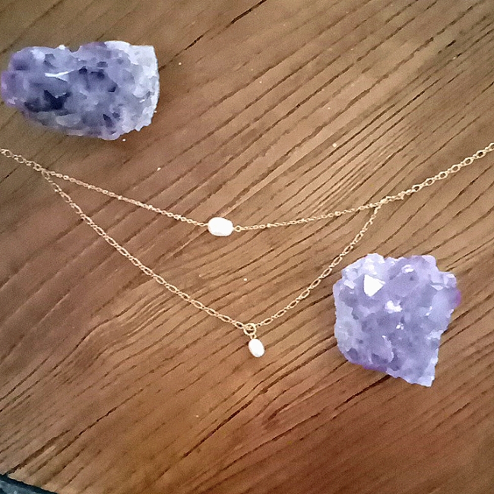 Gold necklace